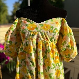 New Collection 2024 Dress Yellow Color